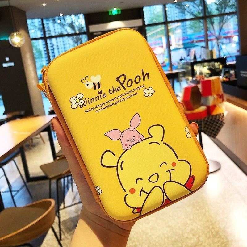 กระเป๋าเก็บหูฟัง Snoopy ออร์แกไนเซอร์ใส่สายชาร์จ USB SD Card Power Bank thumbnail 9
