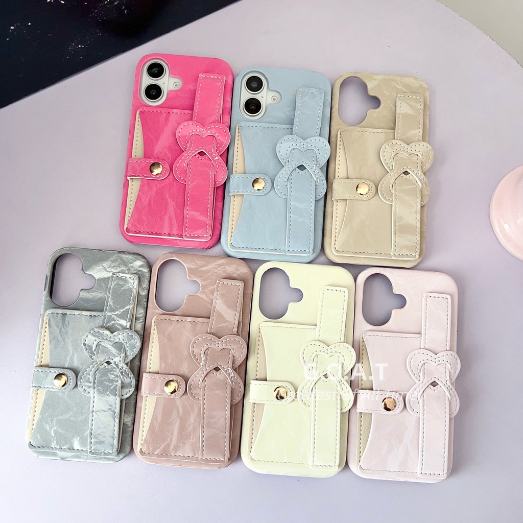 🚀G.O.A.T 🎀💕 ปลอกป้ายหนังกํามะหยี่ที่ทันสมัยและเรียบง่ายเข้ากันได้สําหรับ iPhone 17 16 11 15 14 13 12 Pro Max iPhone 14 15 16 plus เคสป้องกันป้องกันการตกฝาหลังกรณี