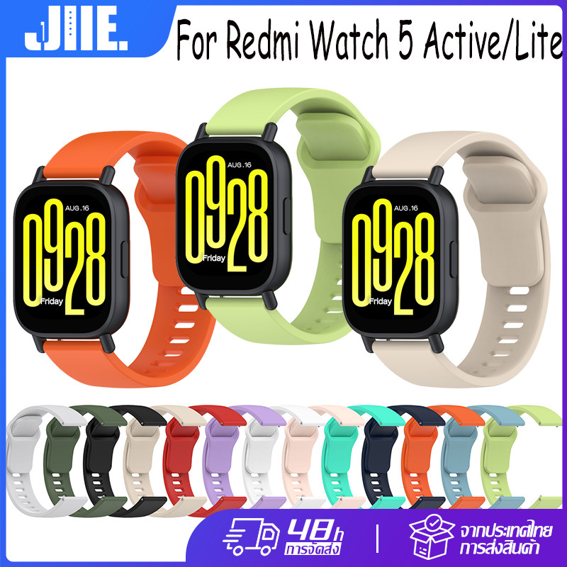 22MM สายนาฬิกาซิลิโคนสําหรับ Redmi Watch5 Active/Lite/Samsung Watch/Aolon/ITEL/Amazfit /Xiaomi Watch S4 S3 S2