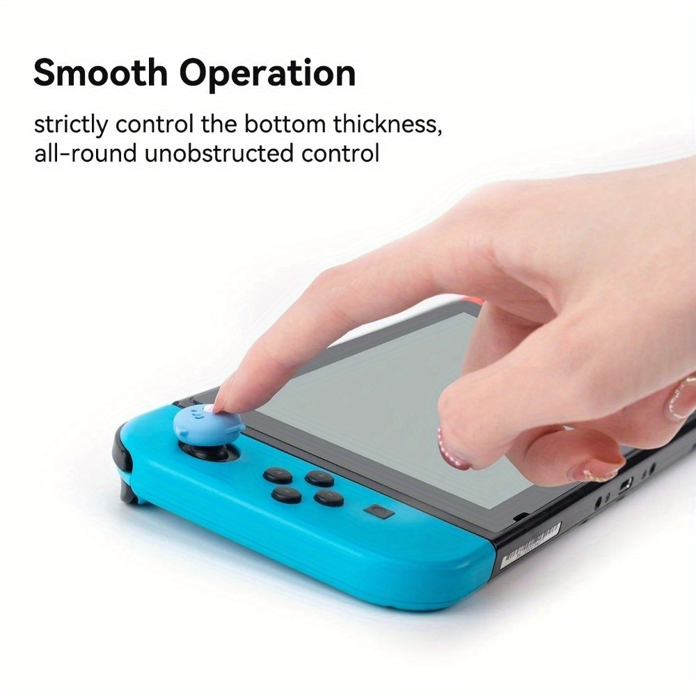 Shark Thumbstick Caps JoyCon Thumb Grip Caps สําหรับ Nintendo Switch & Switch Oled / Lite Controller ฝาครอบ NS จอยสติ๊กกรณี