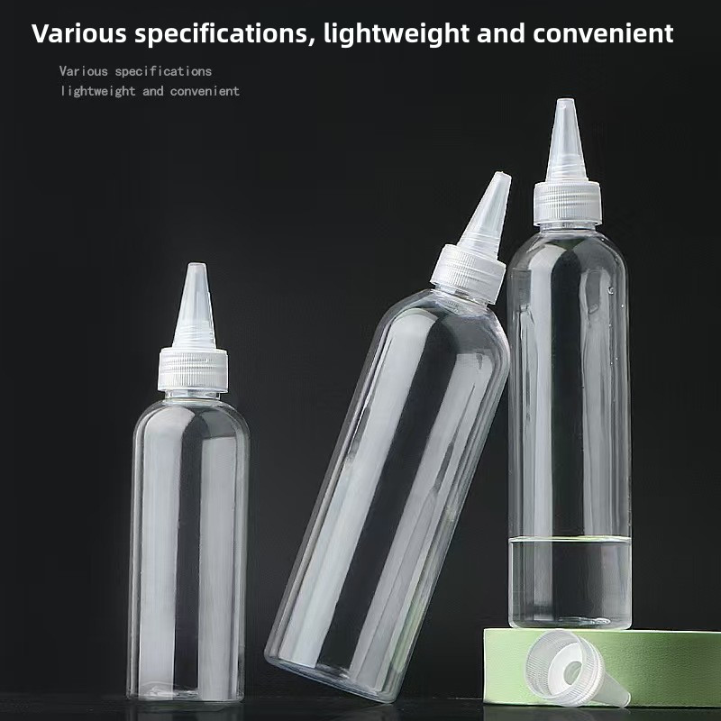 ขวดย่อย10-200ml ขวดบีบปากแหลมขวดใสขวดย่อยหลายขนาด