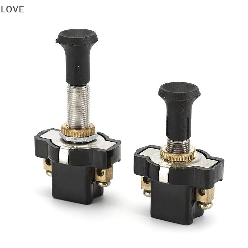 [JJCW] สวิตช์ดึงแบบกดยาวประสิทธิภาพสูงทนทาน 12V 13 มม. 20 มม. เทอร์มินัลสกรู QQW