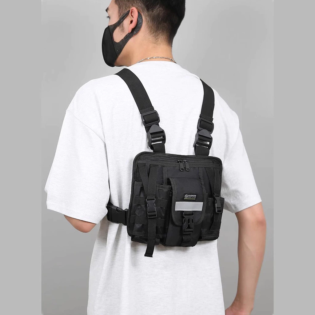KINGMEN 🎒 กระเป๋าคาดอก กระเป๋า กระเป๋าเป้ กระเป๋าแคมป์ปิ้ง พร้อมส่ง thumbnail 9