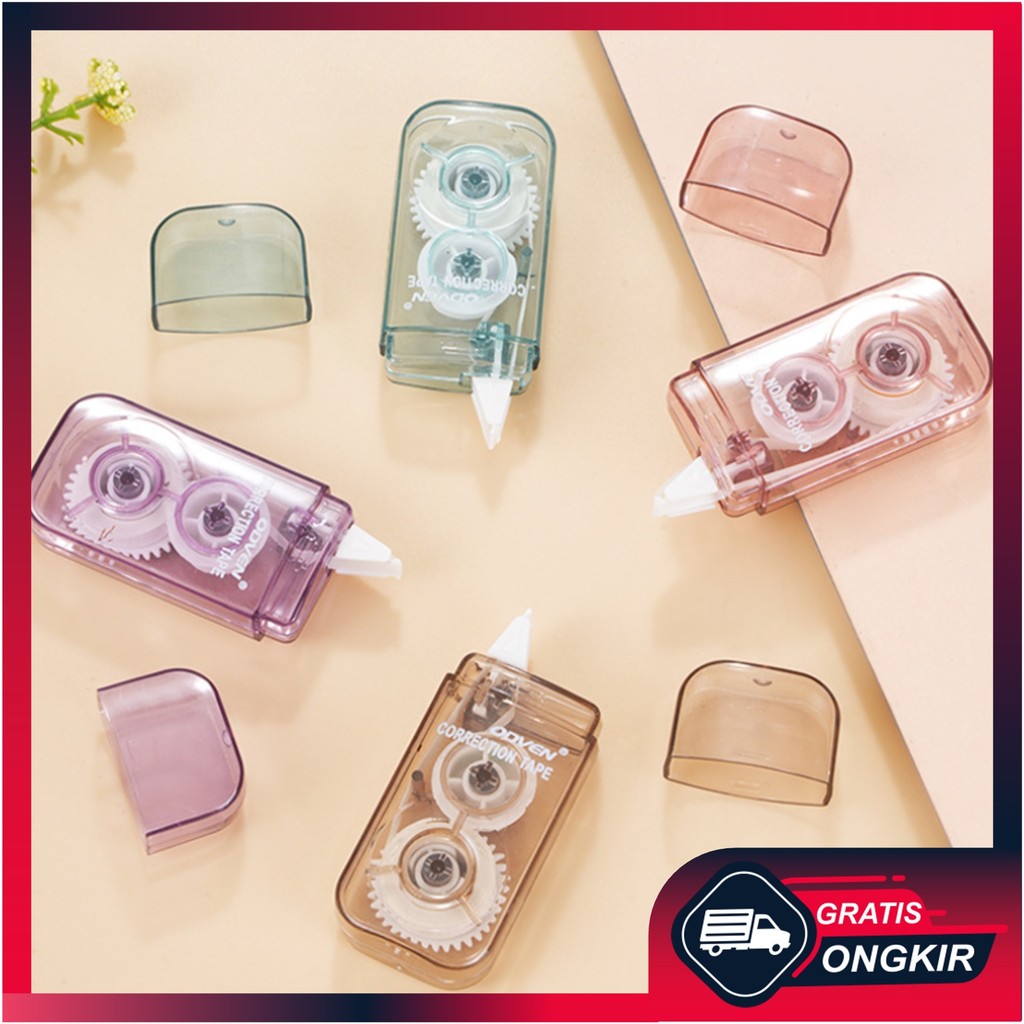 จัดส่งฟรี Shop - S6609 Stationery Correction Tape Color / Tip Ex Stylish Kids