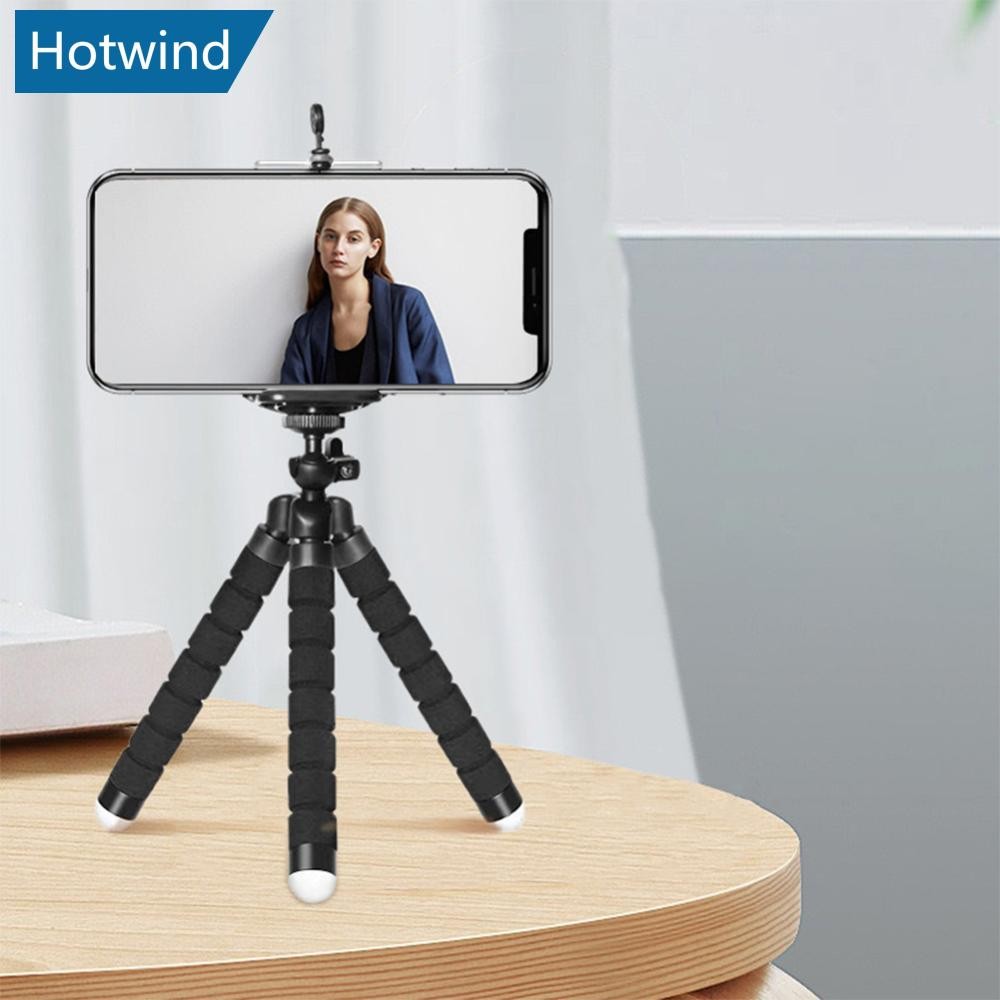 Hw Universal ที่วางโทรศัพท์มือถือขาตั้งโต๊ะ Selfie Stick Mini ขาตั้งกล้องปรับ Home Bed Desktop Outdo