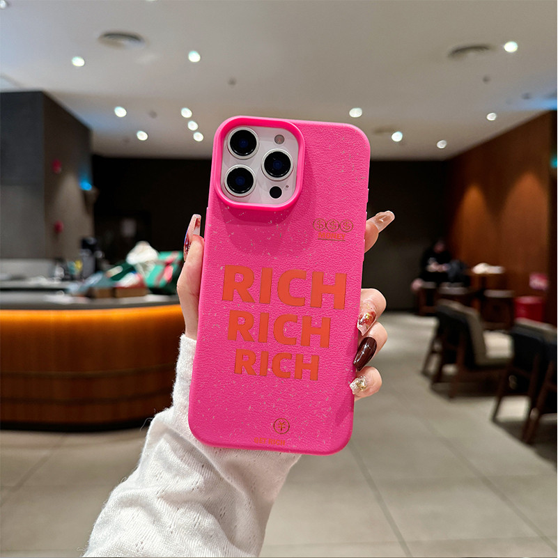แอปเปิ้ลโทรศัพท์ RICH สำหรับ iPhone เคสไอโฟน 13 12 11 PRO MAX X XS MAX 16 15 14 XR 7/8PLUS จัดส่งจากประเทศไทย - รูปที่ 4