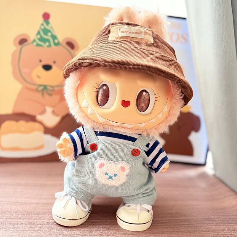 🔥ชุดลาบูบู้ 38cm ชุด mokoko ตัวใหญ่ ชุดตุ๊กตา 40cm ชุด labubu time to chill ชุด labubu 40 cm