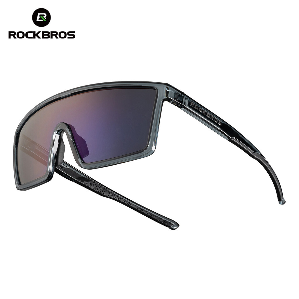 【TH Delivery】Rockbros แว่นตาขี่จักรยานโพลาไรซ์ Sunglses น้ําหนักเบา Anti-UV400 + Sport Photochromic แว่นตากันแดดแบบพกพา MTB