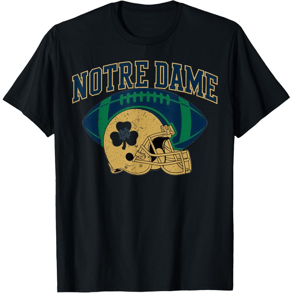 Notree Dame Lover Notre Dame ของที่ระลึกผู้ชายเสื้อยืดย้อนยุค