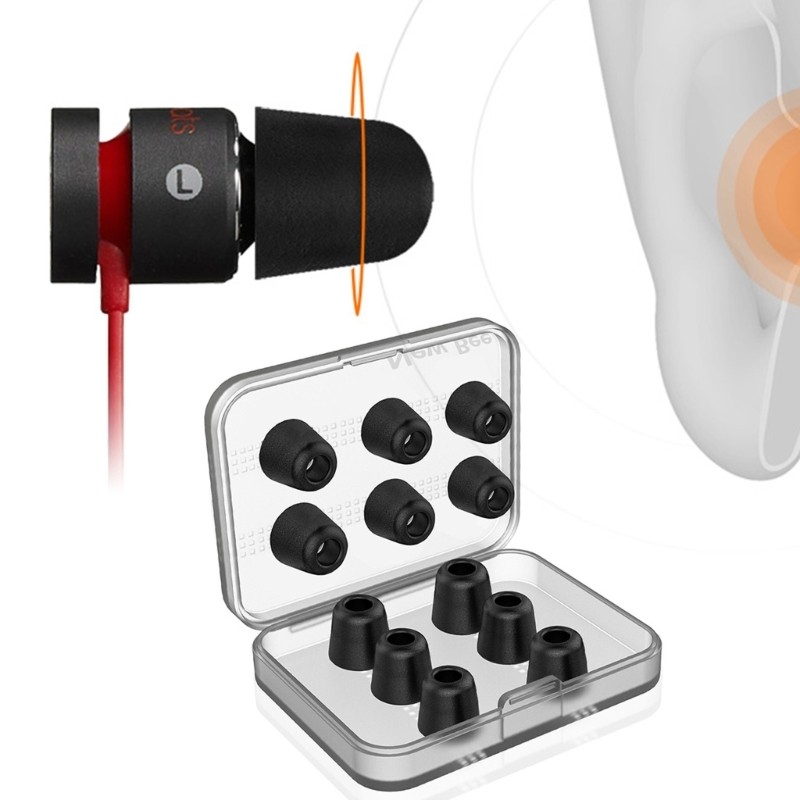 Blg Memory Foam Tips เปลี่ยนหูฟังเคล็ดลับ Ear Foam Tip Eartip Memory Foam