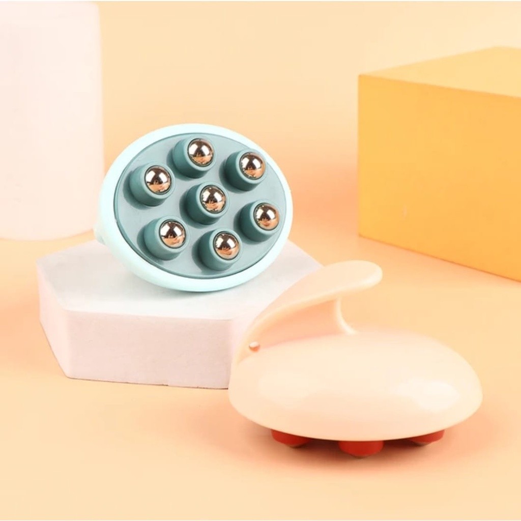 L244 Roller 7 Ball ผิวเครื่องมือกระชับผิวหน้า NEW PREMIUM PIJIT ROLL Ball ANTI-SLIP BODY นวดเครื่องม