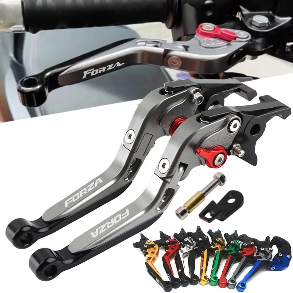 สําหรับ HONDA FORZA350 Forza300 NSS350 2010-2014 รถจักรยานยนต์ CNC คลัทช์เบรคคันโยกล็อคที่จอดรถ Forz