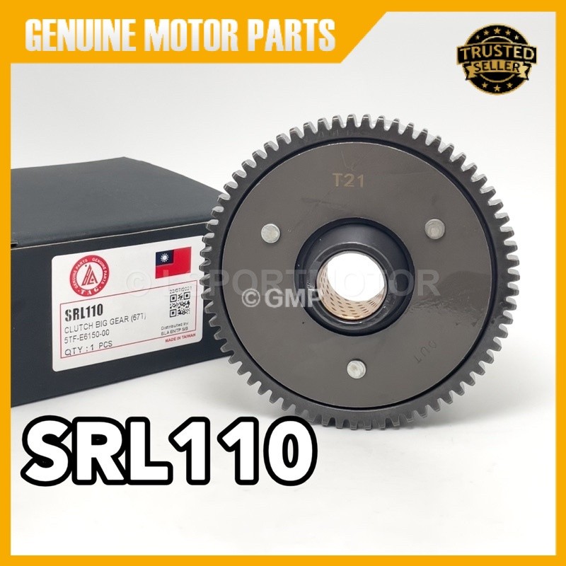 LAGENDA SRL110 CLUTCH BIG GEAR (67T) 5TF-E615-00 YAMAHA LAGENDA110 SRL 110