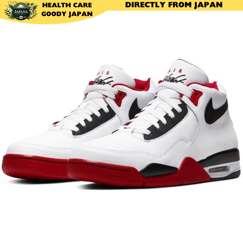 Nike Flight Legacy - White/University Red/Black - BQ4212-100