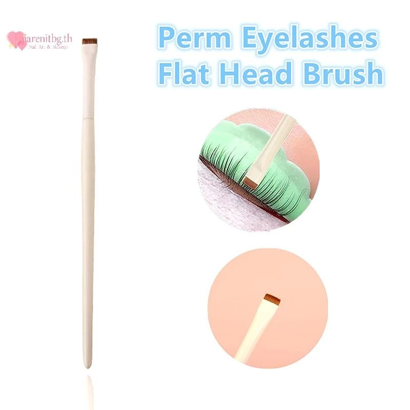 RENBG Flat Perm แปรงจัดแต่งทรงผมขนตาเคลือบขนตาแยกเครื่องมือ Eyelash Extension อุปกรณ์เครื่องมือ Lash Lift เครื่องมือ TH