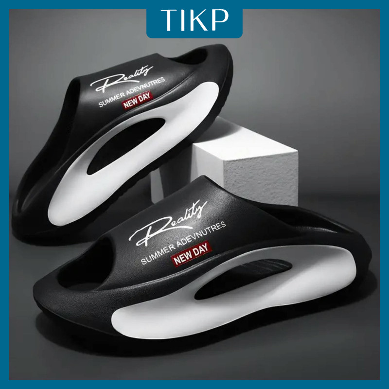 Tikp รองเท้าแตะ  EVA ⭐นุ่มสุดๆ ⭐กันลื่นได้ดี ⭐ใช้ได้ทุกที่ ⭐Unisex ⭐สวมใส่สบาย ⭐ไม่มีกลิ่น ⭐ไซส์ 36-47
