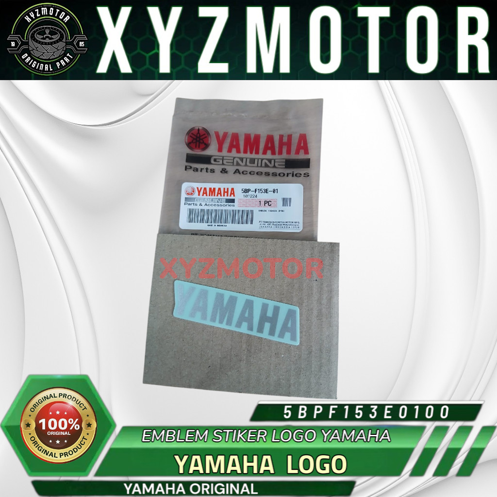 สติ๊กเกอร์โลโก้ YAMAHA EMBLEM 5BP-F153E-01