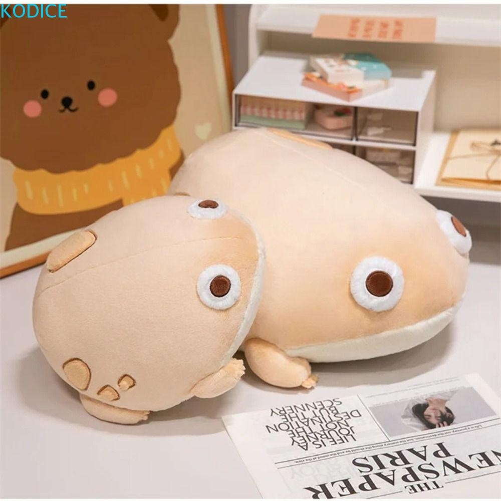 KODICE ตุ๊กตา Bullfrog,นุ่ม 28 ซม./40 ซม.Bullfrog ของเล่นตุ๊กตา,จําลองตุ๊กตาสัตว์ตกแต่งห้องการ์ตูนกบของเล่นเด็ก
