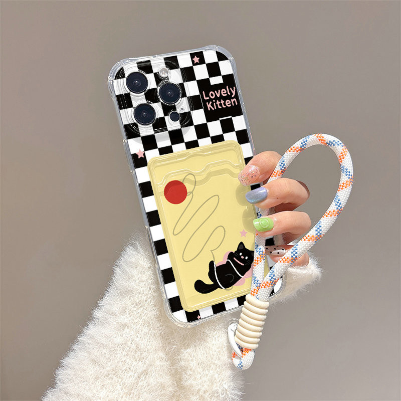 ข้อมือเชือกเส้นเล็กแพคเกจบัตรสําหรับRedmi A2 A1 13C 12C 10A 9Cหมายเหตุ13 12 11s 10 8 Xiaomi 13T 11 L