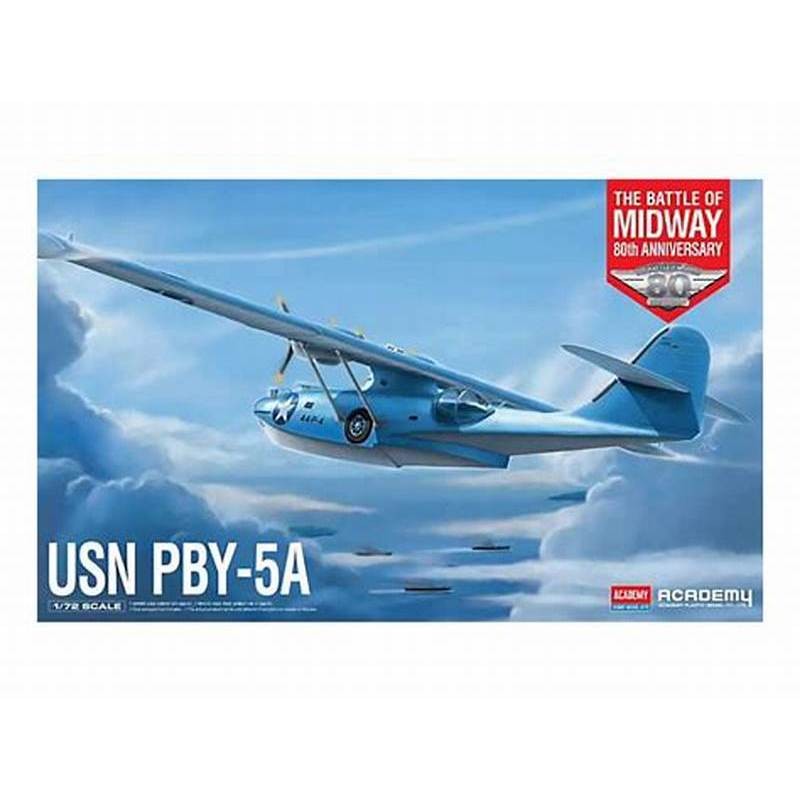 Academy Hobby - 12573 - USN PBY-5A "Battle of Midway" 1/72