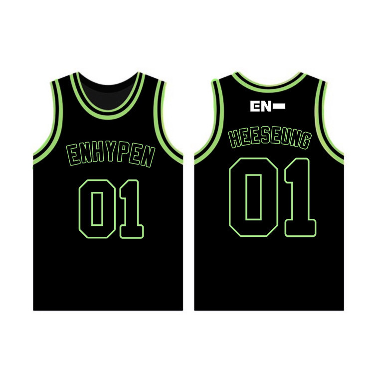 NCT NATION - BASKETBALL UNIFORM SET - 2023 NCT CONCERT NCT NATION : To The World HEESEUNG JERSEY