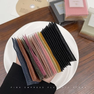 10ชิ้นชนิดบรรจุกล่องชุดแฟชั่นเกาหลีใหม่เรียบโพสต์ผม/สติกเกอร์ผม