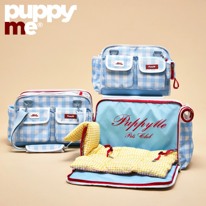 🐶 Puppyme Pet Outing Bag วัสดุกันน้ำสี่ฤดูกาลรถในบ้าน