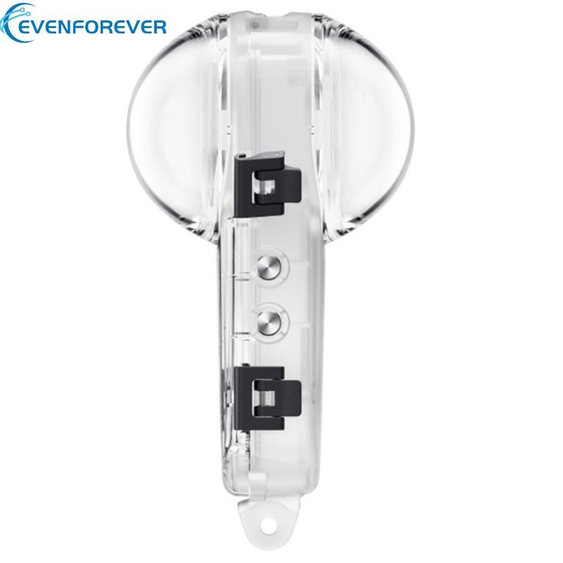 EV Dive กันน้ําป้องกันกรณีสําหรับ 360 X4 กล้องที่มองไม่เห็นความลึกดําน้ํา 50m 164ft ใต้น้ําป้องกันกร
