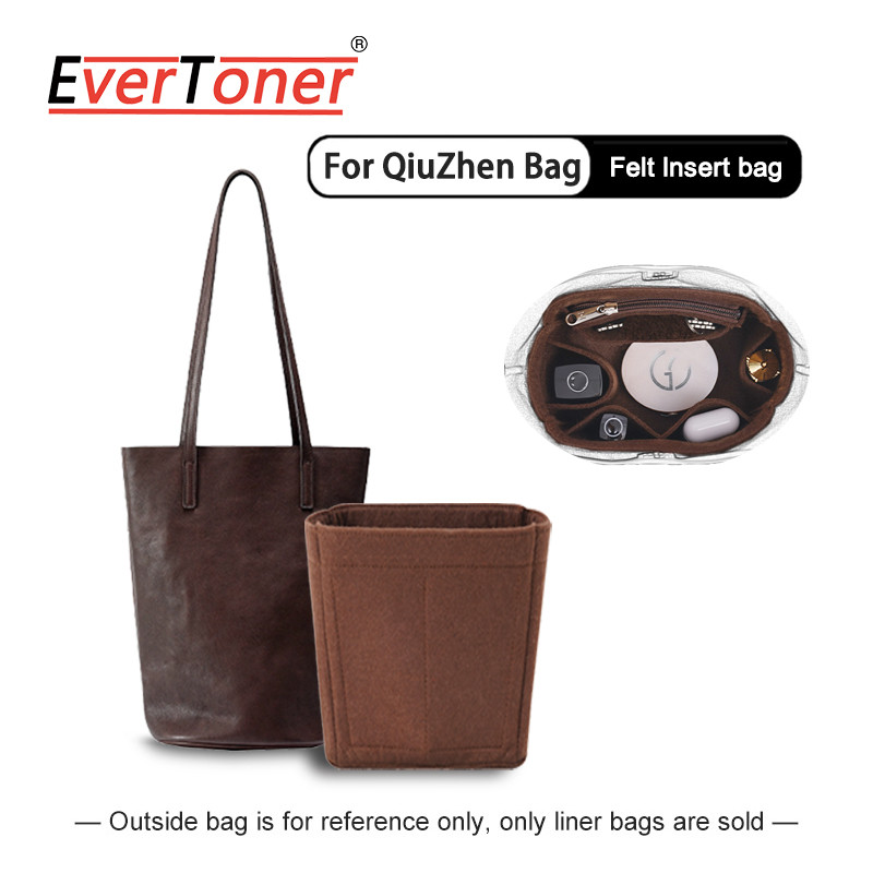 EverToner Felt วัสดุใส่กระเป๋า,กระเป๋าถือแต่งหน้า,ออแกไนเซอร์กระเป๋าเดินทางด้านใน,กระเป๋าแต่งหน้าแบบ