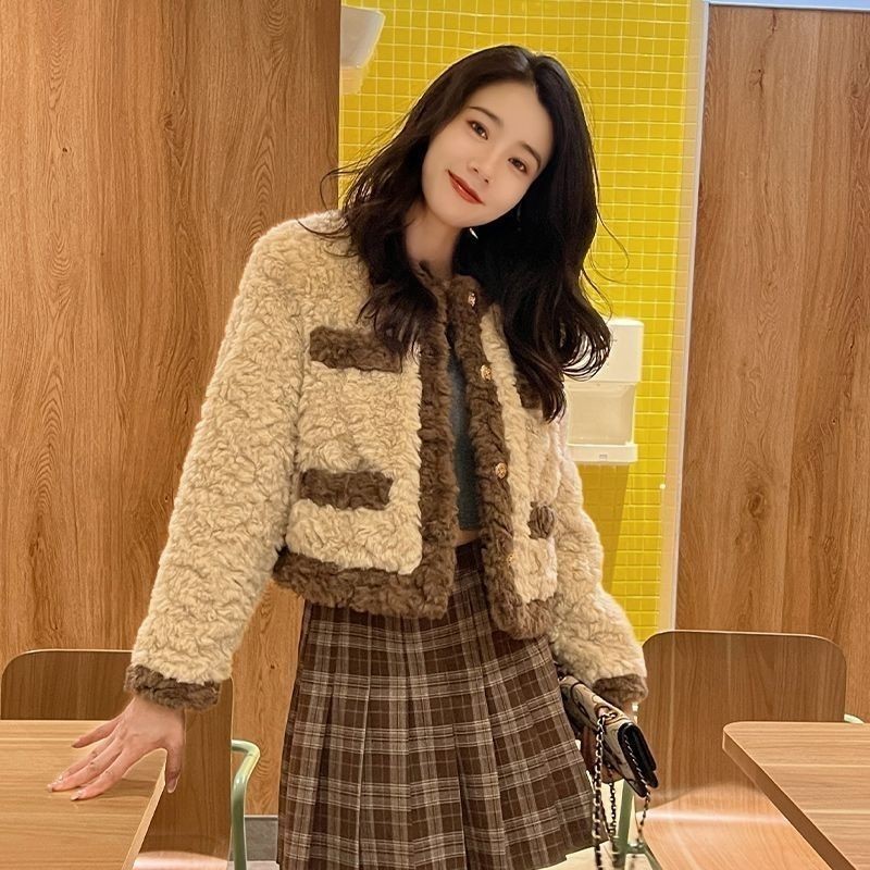 เสื้อโค้ท ผู้หญิง ใหม่ กลิ่นหอม สไตล์ เกาหลี หลวม แฟชั่น