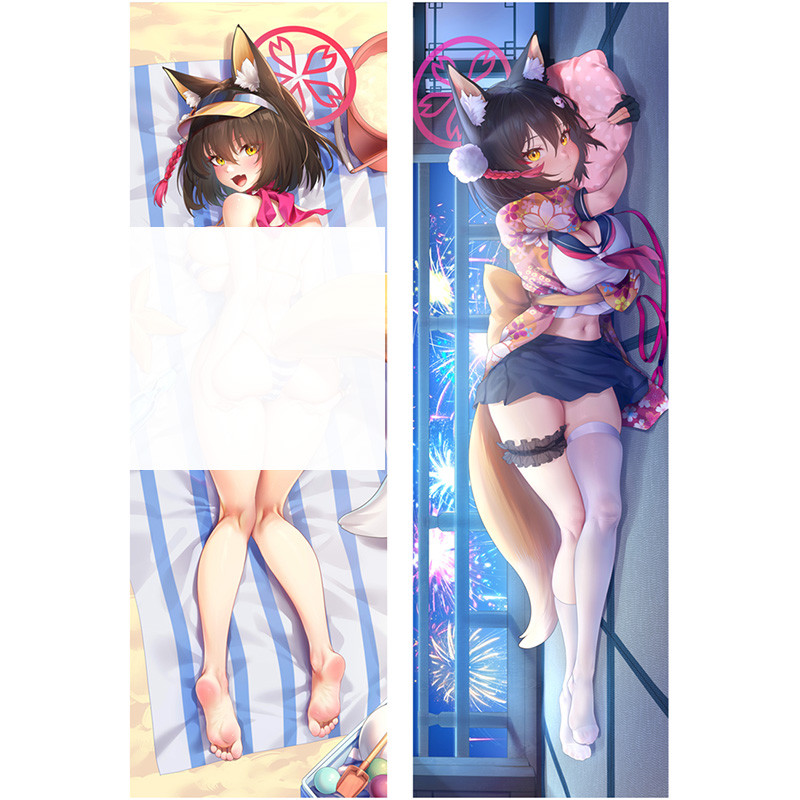 Blue Archive Kuda Izuna Anime Dakimakura ปลอกหมอน