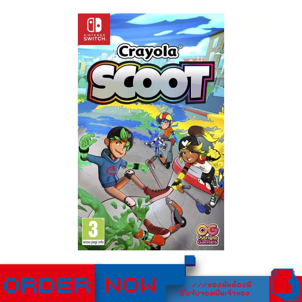 Nintendo Switch™ Crayola Scoot  | bY ClaSsIC GaME |