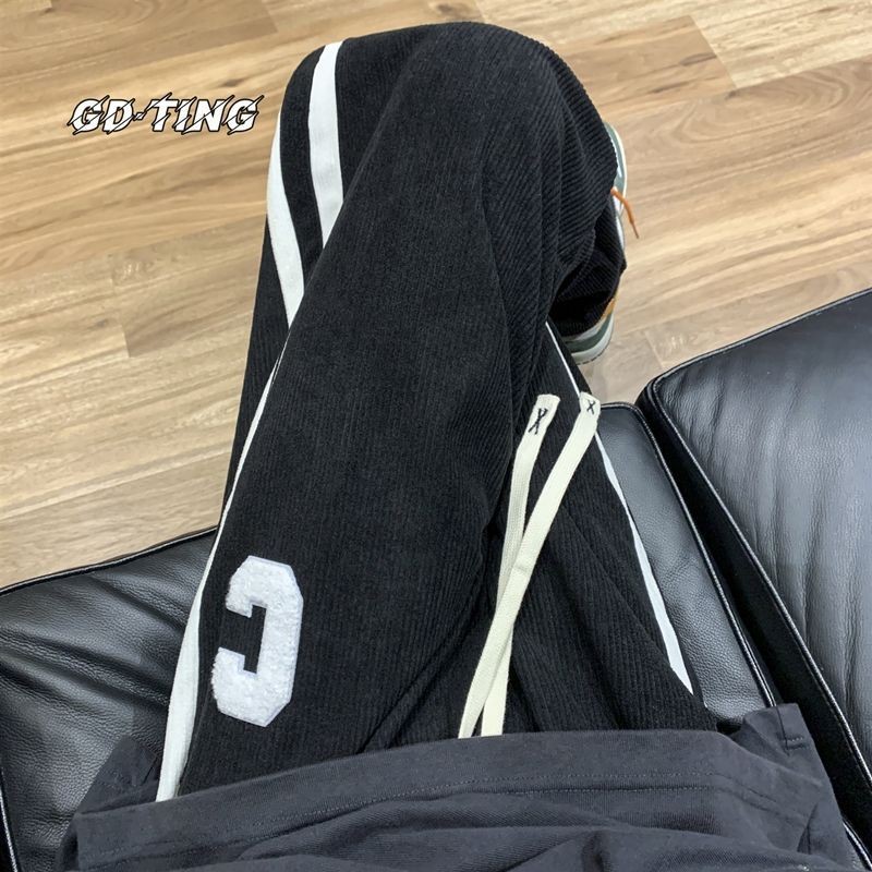 กางเกงขากว้าง กางเกงขาตรง ใส่สบาย เวอร์ชั่นเกาหลี สตู