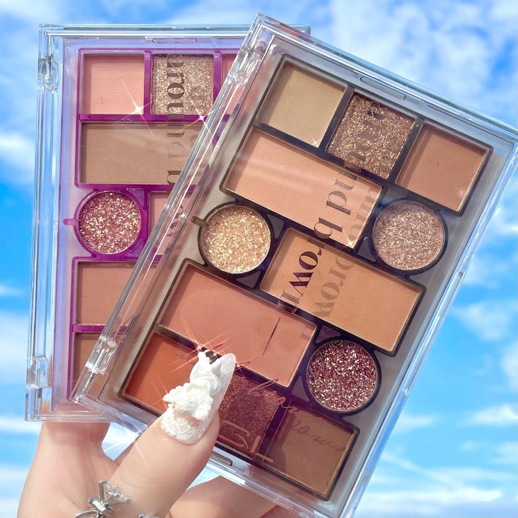 shin y girl: mophy Eyeshadow Disc Powder Palette พาเลททาตา11สี