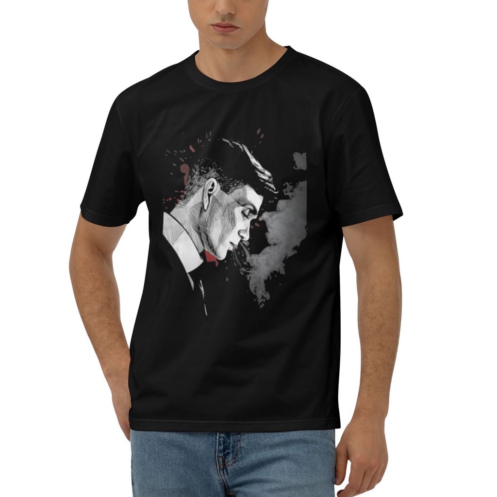 Thomas Shelby Cool Daily Wear เสื้อยืดย้อนยุคบุรุษ