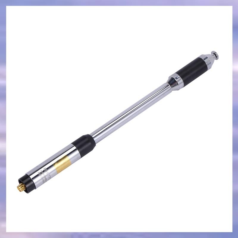 (EUTY)RH770 Dual Band 144/430MHz High Gain SMA-เสาอากาศยืดไสลด์หญิงสําหรับ UV-5R UV-82 -888S WALKIE 