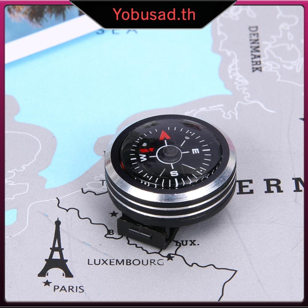 [Yobusad.th] เข็มทิศแคมป์ปิ้งขนาดเล็กนาฬิกาข้อมือปฏิบัติประเภทคู่มือชี้สําหรับการเดินป่ากลางแจ้ง