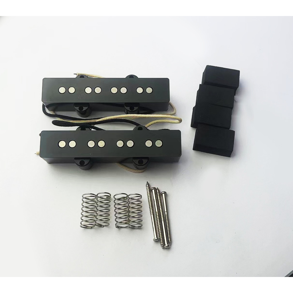 1 ชุด Hot 60s Bridge/คอ Pickup Set สําหรับ Jazz Bass