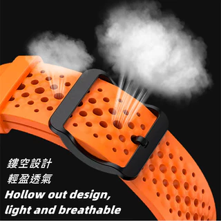 สําหรับ AXON Mega Watch Strap 22mm Silicone Soft Replacement Strap