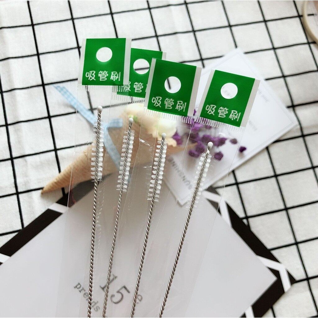 YY033 แปรงล้างหลอด 17.5cm แปรงล้างหลอดทุกประเภท แปรงล้างหลอดดูด แปรงล้างหลอดด้ามสแตนเลส304 ของไทยพร้อมส่ง ราคา ถูกที่สุด ดีลบีเคเค แกลเลอรีภาพที่ 7