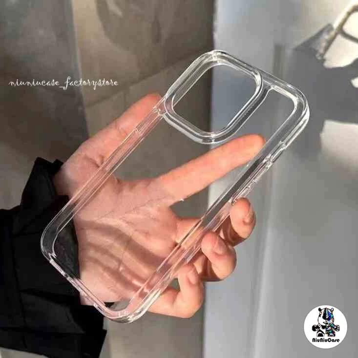 🔥ส่งจากไทย🔥ซองกันกระแทกแบบง่ายรองรับสำหรับ iPhone 15 11 12 13 14 16 Pro Max 7 8 Plus XR X XS 14 15 Plus SE เคส Case