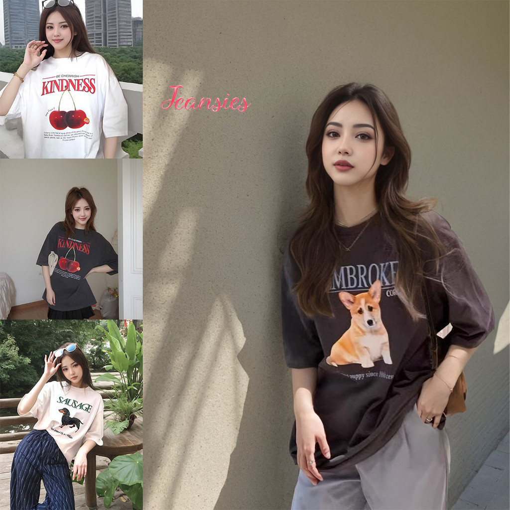 เสื้อยืดลายพิมพ์สำหรับฤดูร้อน