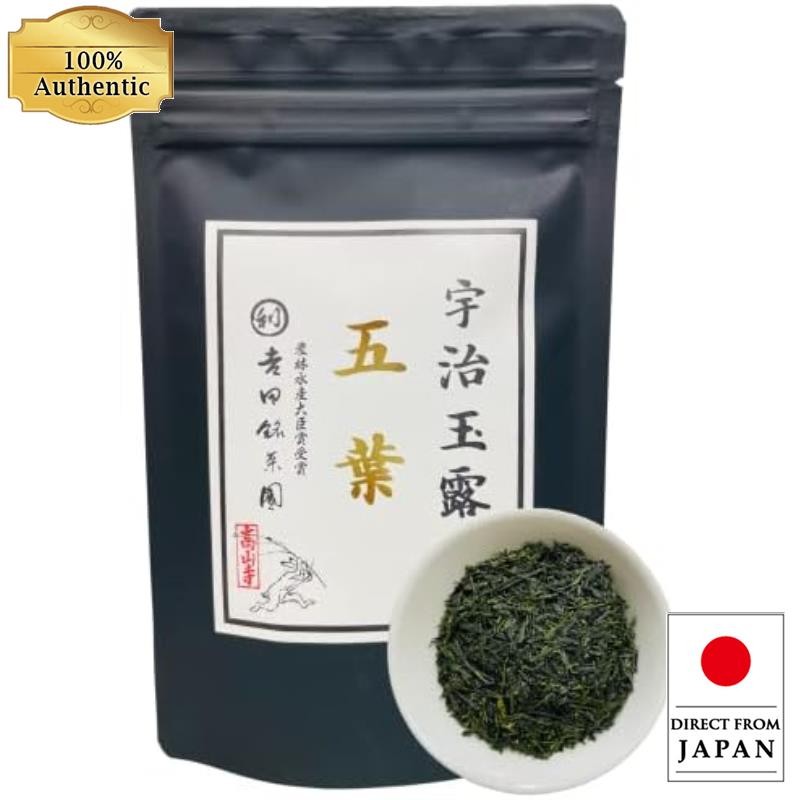 Green Tea Uji Gyokuro เกียวโต อุจิ มารุริ โยชิดะ เมอิชะเอ็น เกียวคุโระ ใบชาเขียว ใบชา อุจิ เกียวคุโร