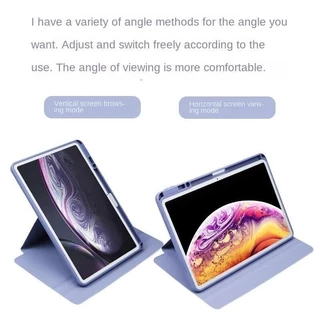 360°หมุนได้สำหรับ Honor Pad 8 Honor Pad 9 Pad 10 Honor Pad x8a/x8b x9/8 x7 แข็งแบบใสอะคริลิคพับฝาเป็นฐานฝาครอบป้องกัน