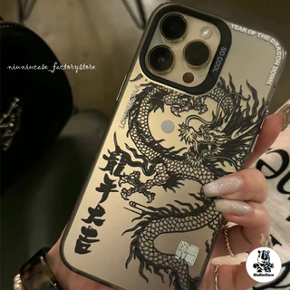 เคสโทรศัพท์ For Realme 5I 7I C11 C17 C67 C25S C31 C53 C30 C55 C33 C35 C21Y C25Y C21 C15 RENO 6 10 11 8T โทเทมมังกร เคส