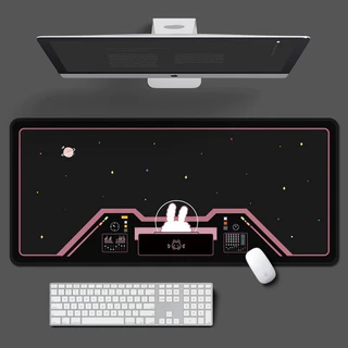 แผ่นรองเมาส์สำหรับเล่นเกมขนาดใหญ่ 80 x 30 ซม.แผ่นรองเมาส์เกมมิ่งสร้างสรรค์ ที่น่ารักแผ่นคีย์บอร์ดคอมพิวเตอร์