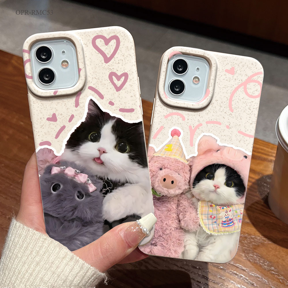 เคส For เคสนิ่ม Realme C53 C51 C55 C12 C25 C20 C20A C21Y C25Y C30 C30S C33 C35 5 5i 6i 9 11 11X C11 Note 50 2021 5G XMK