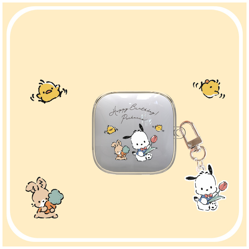 Stock Ready การ์ตูนนุ่มโปร่งใสหูฟังสําหรับ Baseus Bowie E16 พร้อมตะขอ