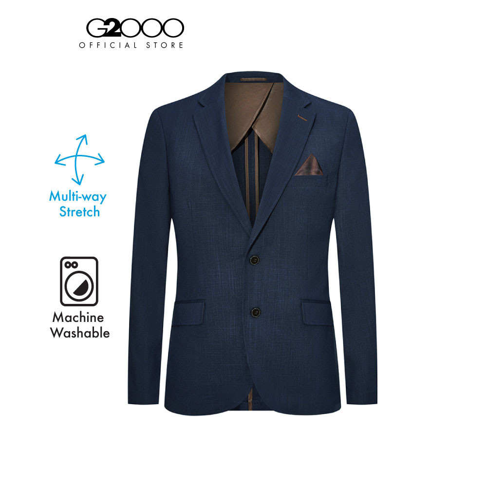 G2000 เสื้อสูทสำหรับผู้ชาย ทรง Slim Fit รุ่น 4111323376 NAVY