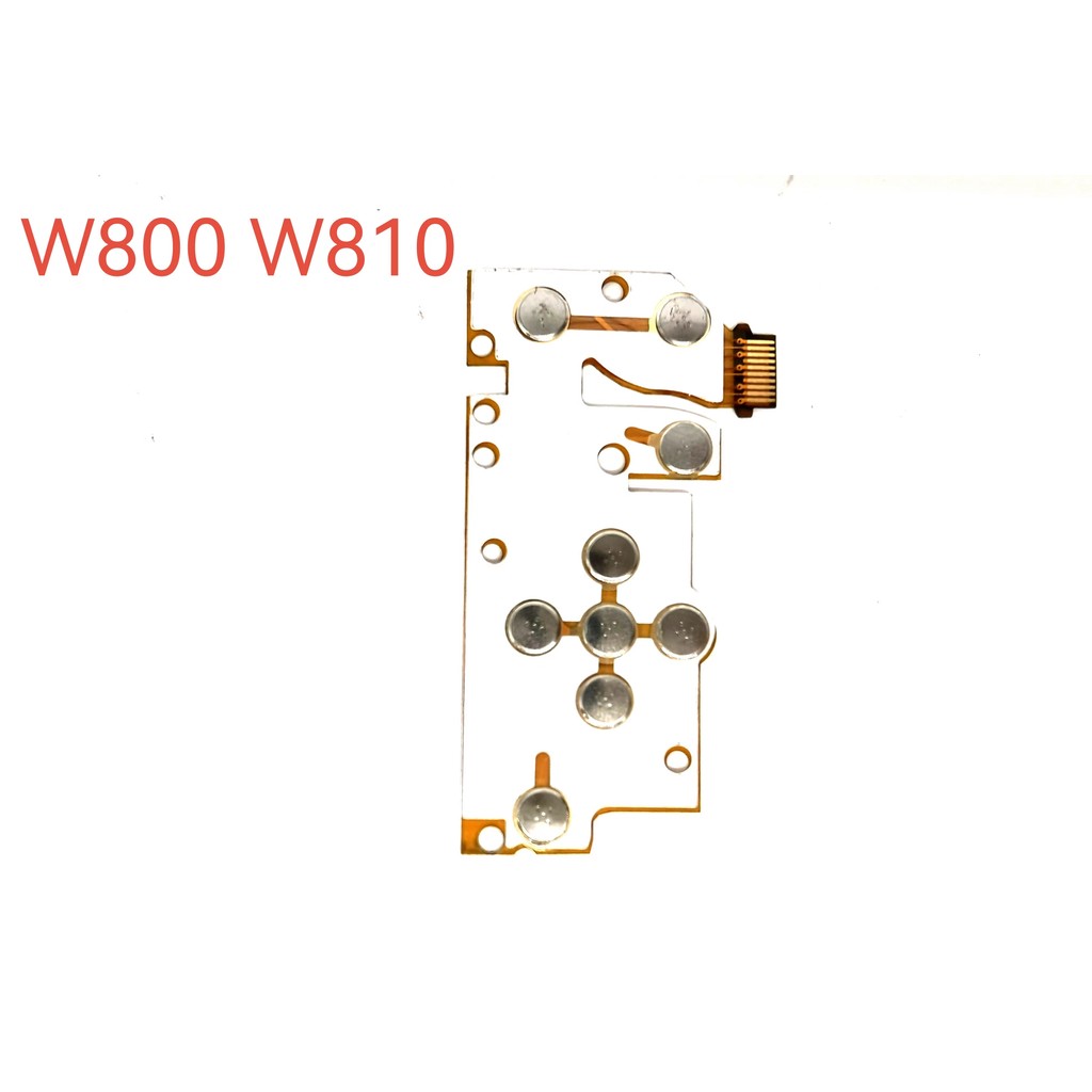 1pcs สําหรับ Sony DSC-W800 DSC-W810 W800 W810 คีย์บอร์ดปุ่ม Flex Cable Key Board กล้องดิจิตอลซ่อม Pa